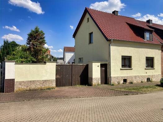 Einfamilienhaus zum Kauf 98.000 € 4 Zimmer 100 m² 485 m² Grundstück frei ab sofort Allstedt Allstedt 06542