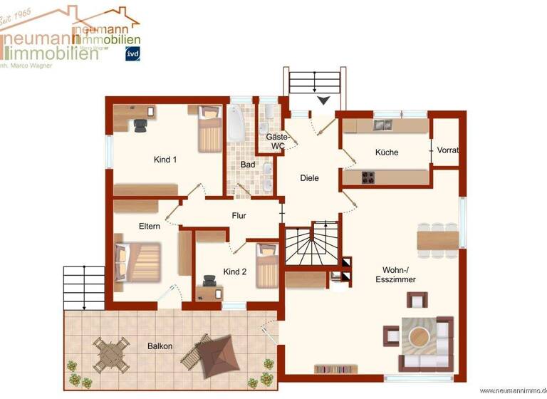 Einfamilienhaus zum Kauf 299.000 € 6 Zimmer 162,5 m² 1.184 m² Grundstück Siebenmorgen 53547