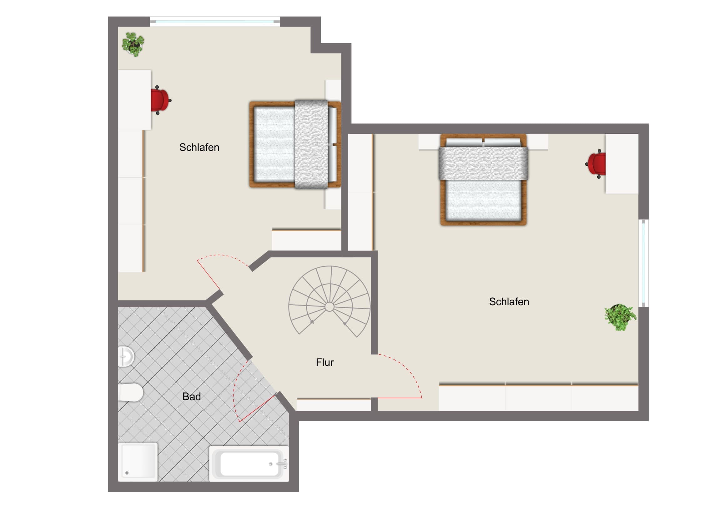 Maisonette zur Miete 650 € 3 Zimmer 90 m²<br/>Wohnfläche 2.<br/>Geschoss 01.03.2025<br/>Verfügbarkeit Lichtenfels Lichtenfels 96215