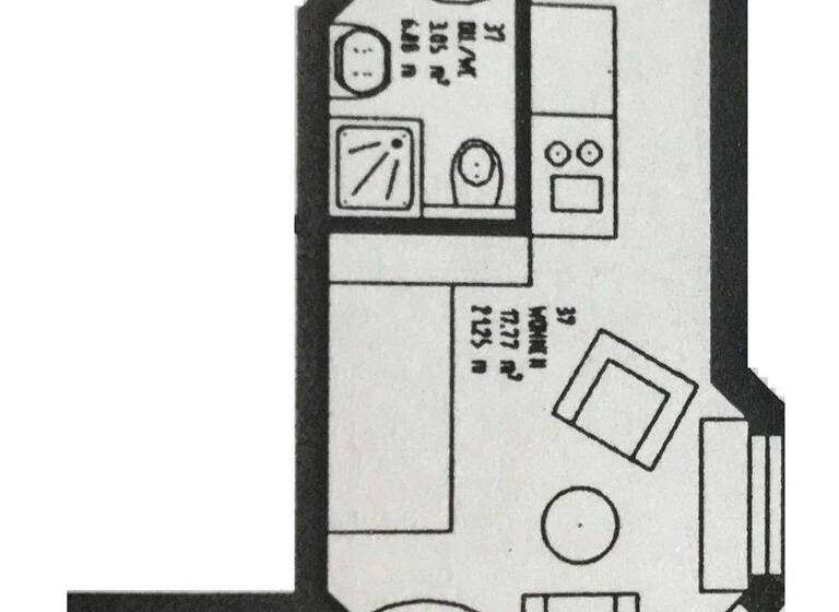 Studio zur Miete 330 € 1 Zimmer 23,5 m² frei ab 01.05.2026 Ellwangen 73479