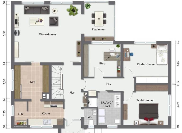 Mehrfamilienhaus zum Kauf 598.000 € 5 Zimmer 320 m² 704 m² Grundstück Haldenweg 2 Weilheim 79809