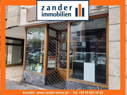 Laden zur Miete 2.200 € 35 m² Verkaufsfläche Charlottenburg Berlin 10719