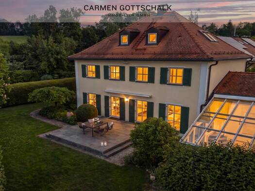 Villa zum Kauf 8 Zimmer 223 m² 601 m² Grundstück Leutstetten Starnberg 82319