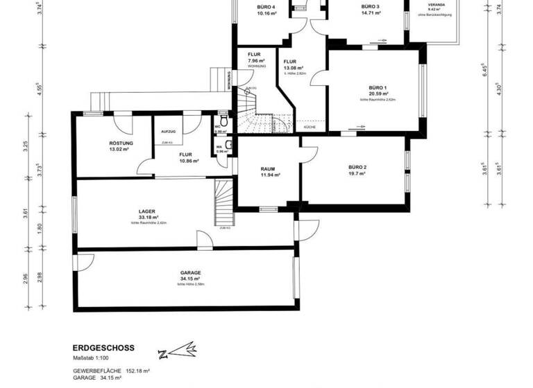 Mehrfamilienhaus zum Kauf 415.000 € 9 Zimmer 358 m² 709 m² Grundstück Ellenerbrok-Schevemoor Bremen 28325