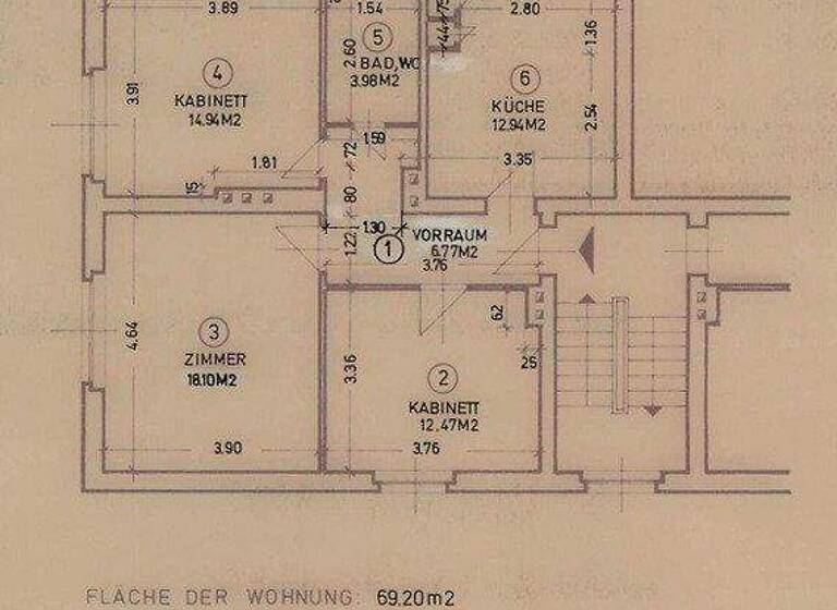 Wohnung zum Kauf 165.000 € 3 Zimmer 69,2 m² 1. Geschoss Hörsching 4063