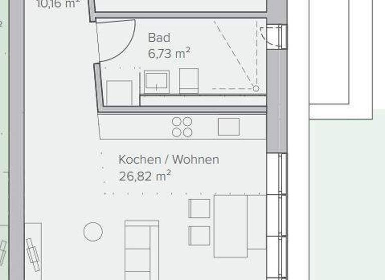 Wohnung zur Miete 975 € 2 Zimmer 64,7 m² 6. Geschoss frei ab 01.05.2026 Wetzlar 35576