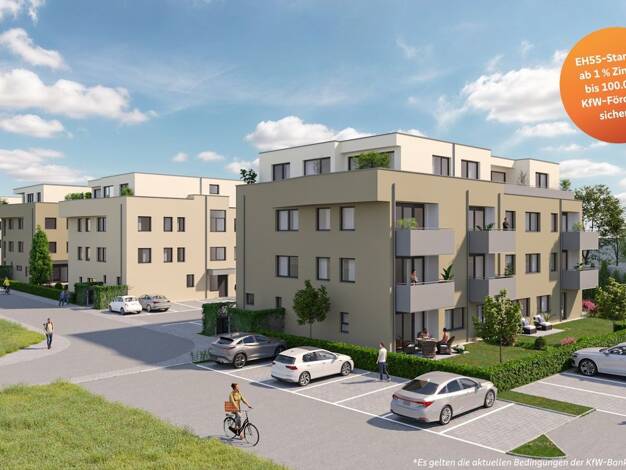 Wohnung zum Kauf - Erstbezug provisionsfrei 390.000 € 3 Zimmer 84,6 m² 1. Geschoss Annerod Fernwald 35463