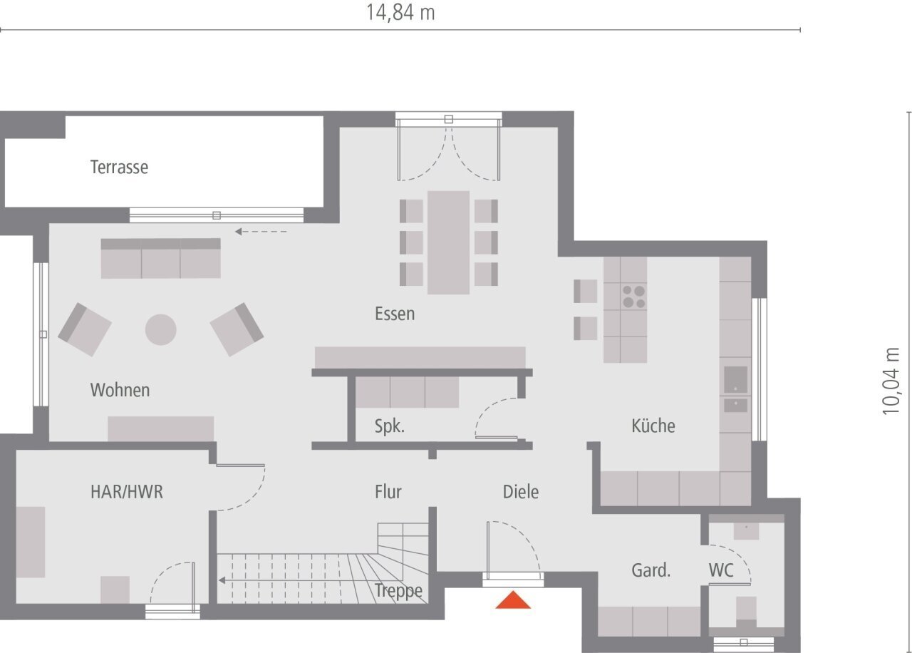 Einfamilienhaus zum Kauf 1.058.900 € 9 Zimmer 206,6 m²<br/>Wohnfläche 637 m²<br/>Grundstück Konradsiedlung - Nord Regensburg 93057