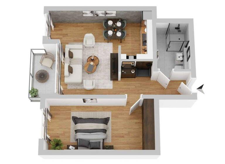 Wohnung zum Kauf - Erstbezug provisionsfrei 355.000 € 2 Zimmer 62,5 m² 1. Geschoss Wiescheid Langenfeld (Rheinland) 40764