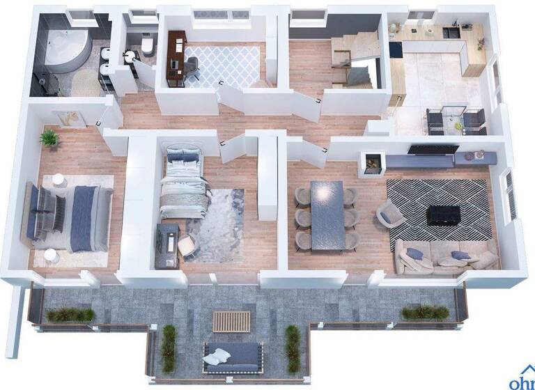 Wohnung zum Kauf provisionsfrei 295.000 € 5 Zimmer 113 m² 1. Geschoss Neckartailfingen 72666