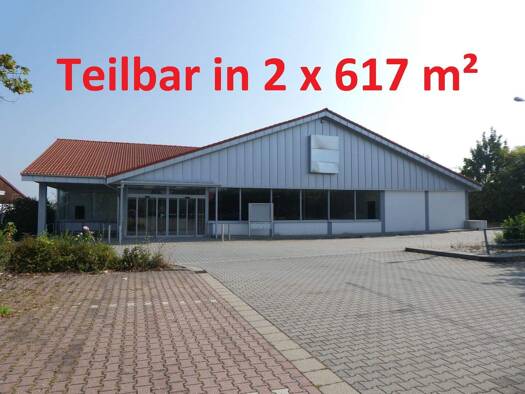 Halle/Industriefläche zur Miete 1.316 m² Lagerfläche teilbar ab 400 m² Uffenheim 97215