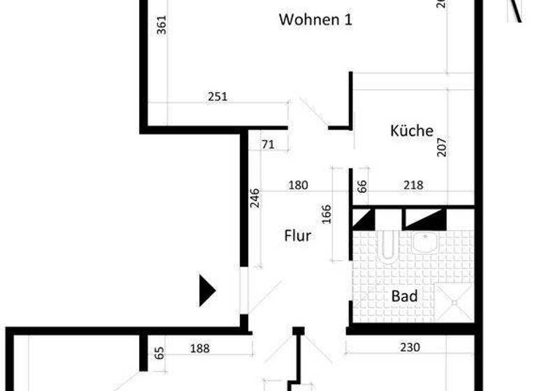 Wohnung zur Miete 420 € 4 Zimmer 64,8 m² 3. Geschoss frei ab 01.05.2026 Steinbockstr. 10 Reform Magdeburg 39118
