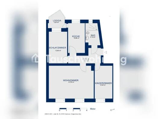 Wohnung zur Miete Tauschwohnung 960 € 3 Zimmer 90 m² List Vahrenwald - List 30163