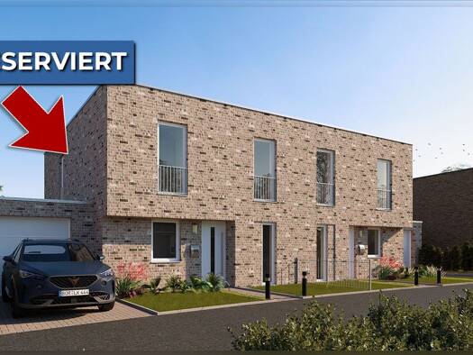 Doppelhaushälfte zum Kauf provisionsfrei 395.000 € 4 Zimmer 119,3 m² 322 m² Grundstück Rhede 46414