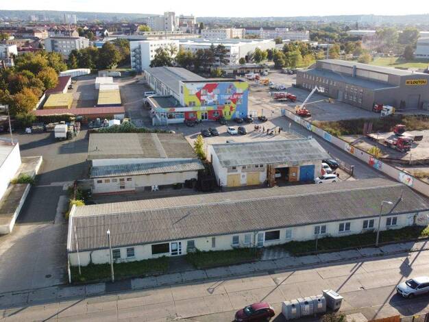 Lagerhalle zum Kauf provisionsfrei 1.000 m² Lagerfläche teilbar ab 250 m² Hohenwinden Erfurt 99086