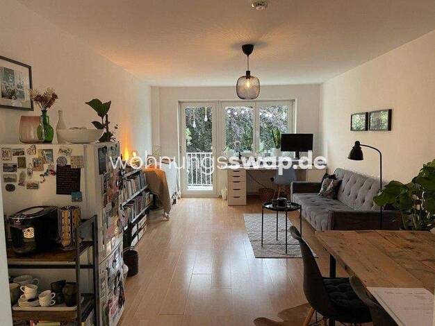 Studio zur Miete Tauschwohnung 660 € 2 Zimmer 38 m² 2. Geschoss Schwabing-West München 80804