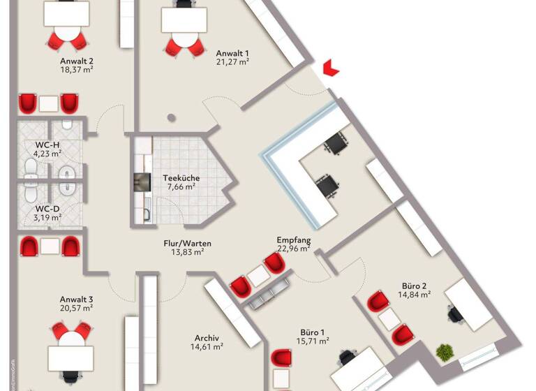 Büro zum Kauf 350.000 € Cloppenburg 49661