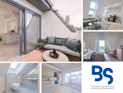 Wohnung zur Miete 1.860 € 2 Zimmer 85 m² 5. Geschoss Körnerstraße 6 Exerzierplatz Kiel 24103