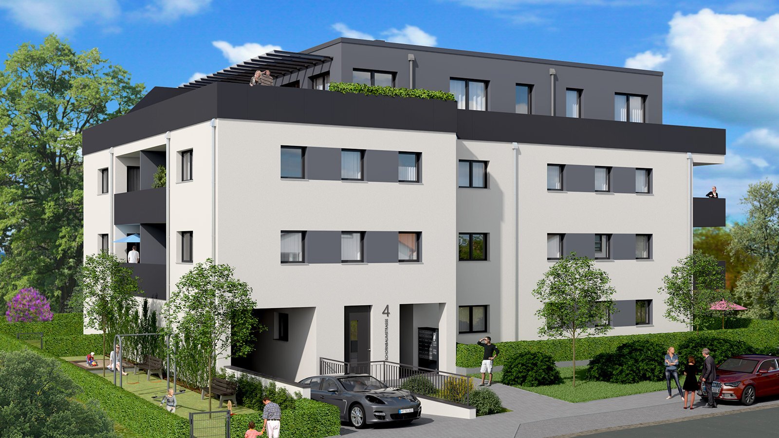 Terrassenwohnung zum Kauf provisionsfrei als Kapitalanlage geeignet 699.900 € 4 Zimmer 112 m²<br/>Wohnfläche Schornbaumstraße 4 Nürnberg 90475