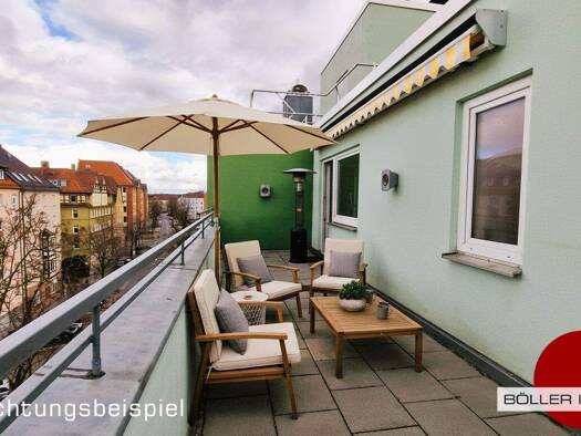 Wohnung zur Miete 920 € 2 Zimmer 78 m² Geschoss 6/6 St Peter Nürnberg 90478