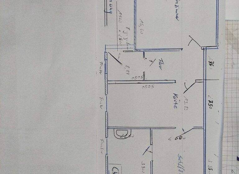 Wohnung zur Miete 590 € 2 Zimmer 62 m² EG Penzin 18249
