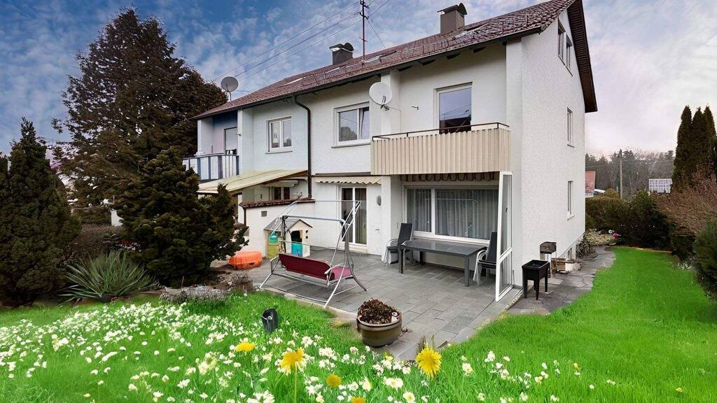 Doppelhaushälfte zur Miete 1.200 € 6 Zimmer 130 m² 360 m² Grundstück frei ab sofort Balingen 72336