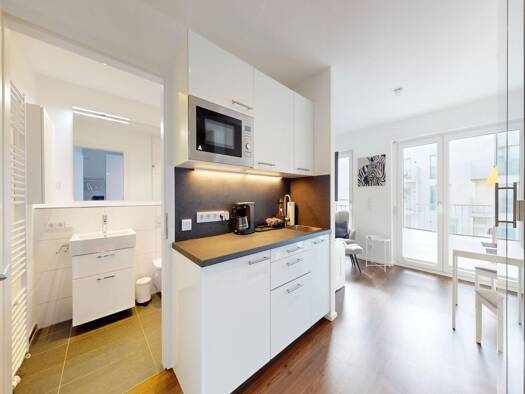 Wohnung zur Miete 1.195 € 1 Zimmer 23,2 m² 6. Geschoss frei ab 01.11.2026 Leopoldstraße 204 Schwabing-Freimann München 80804