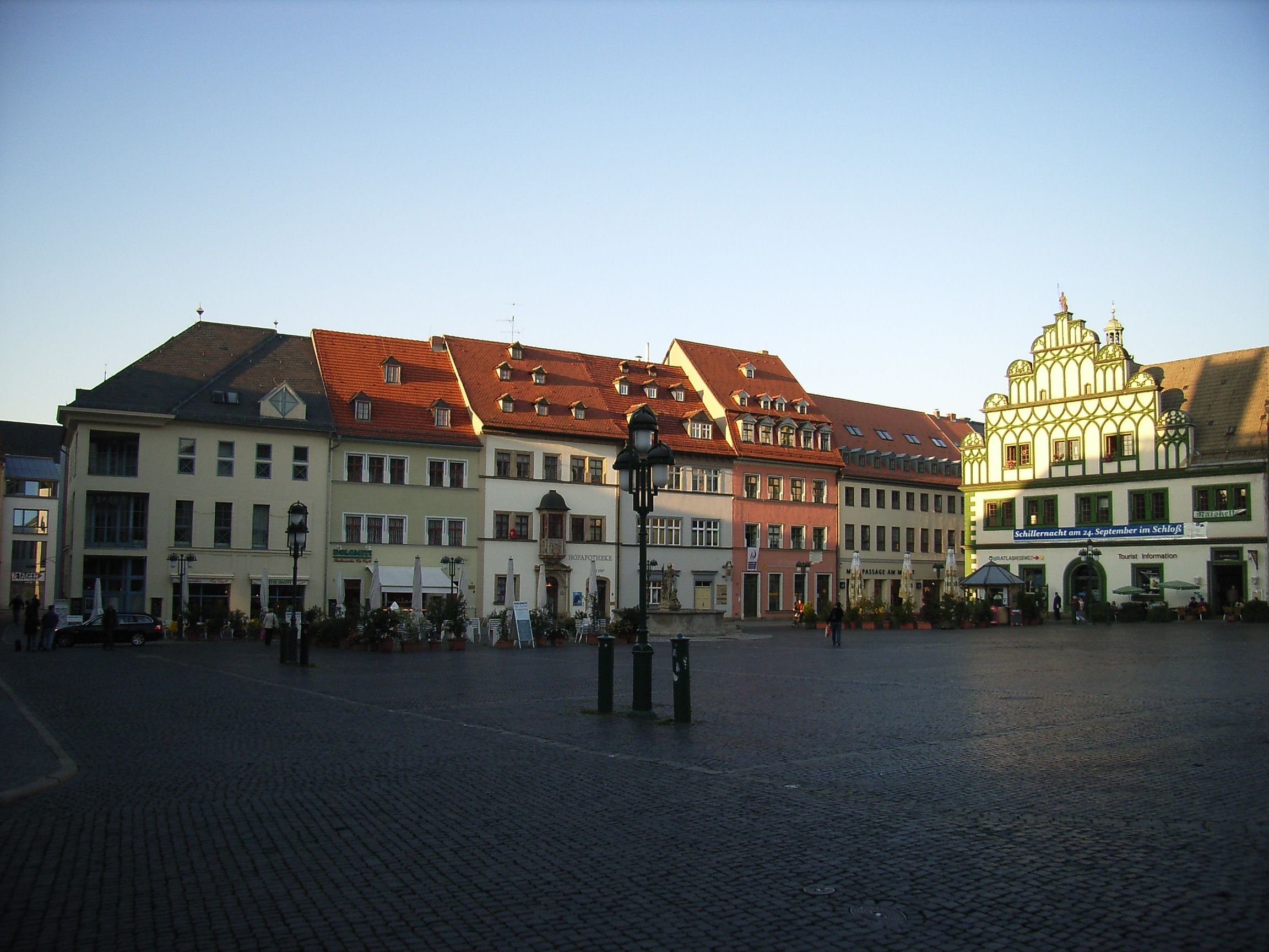 Bürofläche zur Miete provisionsfrei 1.193 € 4 Zimmer 99,8 m²<br/>Bürofläche Markt 5 Altstadt Weimar 99423