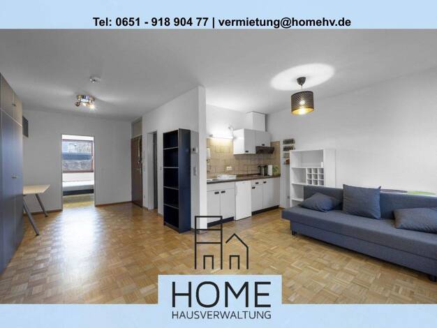 Wohnung zur Miete 410 € 2 Zimmer 42,4 m² 3. Geschoss frei ab 01.02.2026 Innenstadt Trier 54290