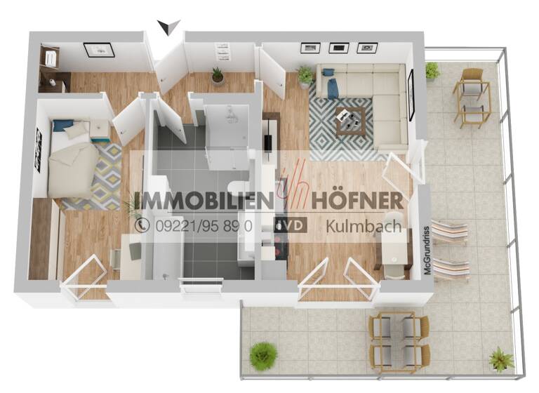 Penthouse zum Kauf provisionsfrei 308.100 € 2 Zimmer 78 m²<br/>Wohnfläche Windischeschenbach Windischeschenbach 92670