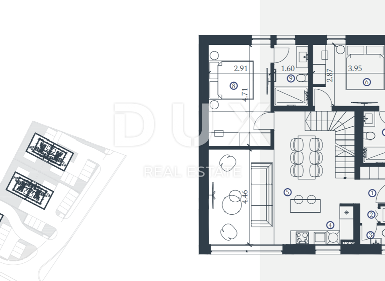 Wohnung zum Kauf 707.053 € 3 Zimmer Umag 52470