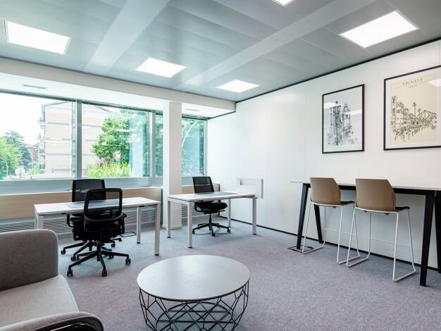 Bürofläche zur Miete provisionsfrei 1.349 € 60 m² Bürofläche teilbar von 15 m² bis 60 m² Rheinpromenade 4a Monheim Monheim am Rhein 40789