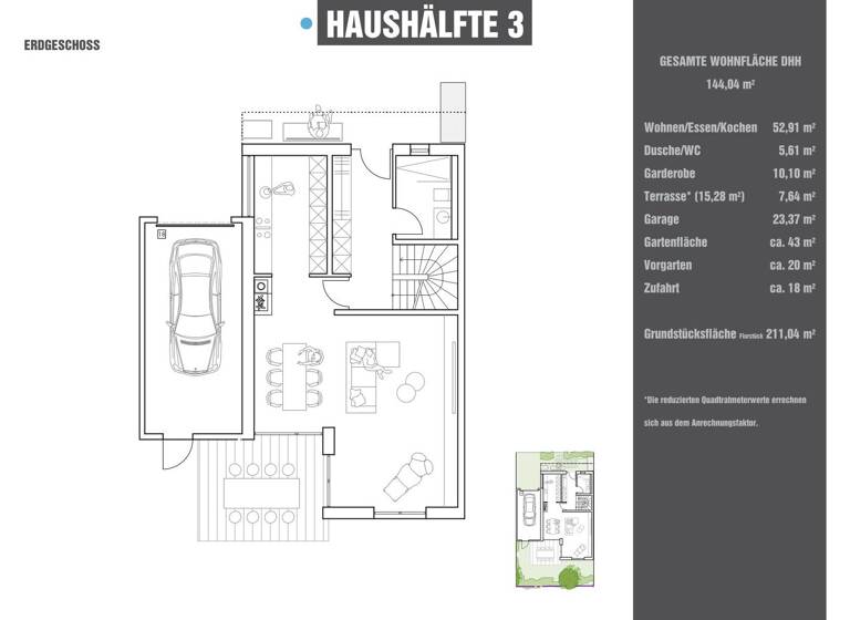 Doppelhaushälfte zum Kauf provisionsfrei 799.000 € 4,5 Zimmer 144 m² 211 m² Grundstück Ringstraße 17 Tegernheim 93105