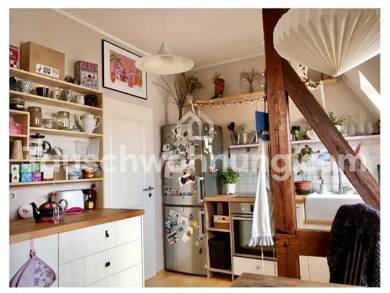 Wohnung zur Miete Tauschwohnung 445 € 3 Zimmer 70 m² Dachgeschoss, 4. Geschoss Lutherplatz / Thüringer Bahnhof Halle (Saale) 06110
