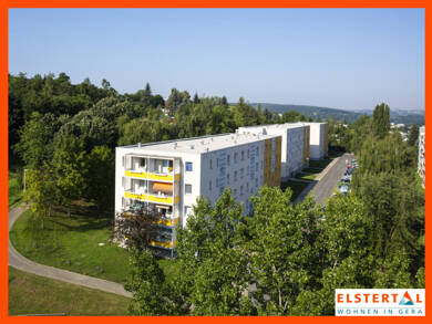 Wohnung zur Miete 580 € 4 Zimmer 80 m² 3. Geschoss Rudelsburgstraße 46 Bieblach-Ost Gera 07552