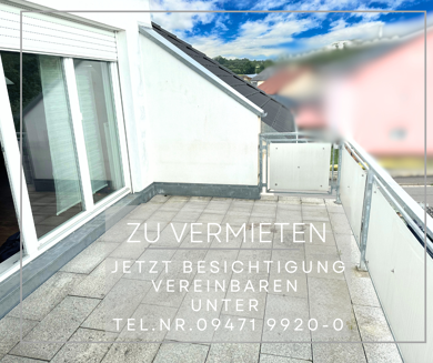 Wohnung zur Miete 950 € 94 m² Dachgeschoss frei ab sofort Richard Wagner Straße 12 Burglengenfeld Burglengenfeld 93133