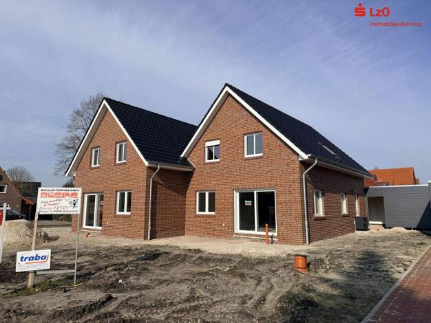 Doppelhaushälfte zum Kauf - Erstbezug 399.000 € 4 Zimmer 110,7 m² 353 m² Grundstück Halsbek Westerstede 26655