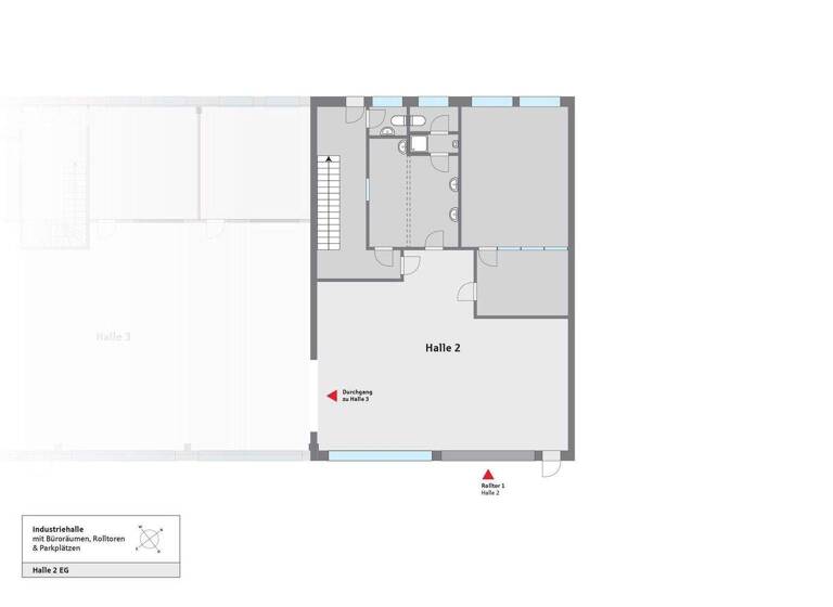 Lagerhalle zur Miete provisionsfrei 2.692 € 238 m² Lagerfläche Boschstrasse 12 Rheinbach 53359