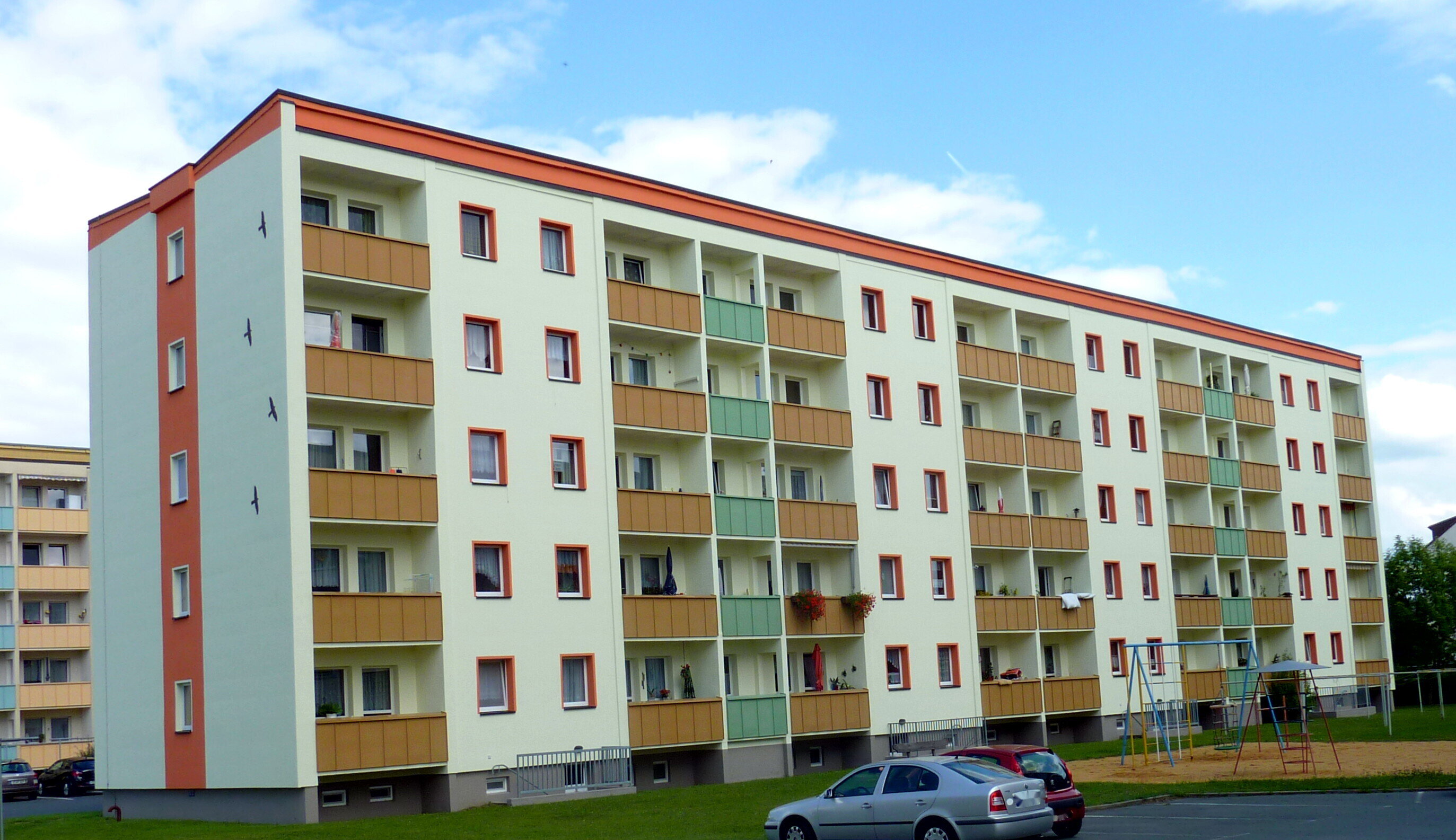 Wohnung zur Miete 331 € 3 Zimmer 58 m²<br/>Wohnfläche 4.<br/>Geschoss ab sofort<br/>Verfügbarkeit Adolf-Damaschke-Str. 85 Oelsnitz Oelsnitz 08606