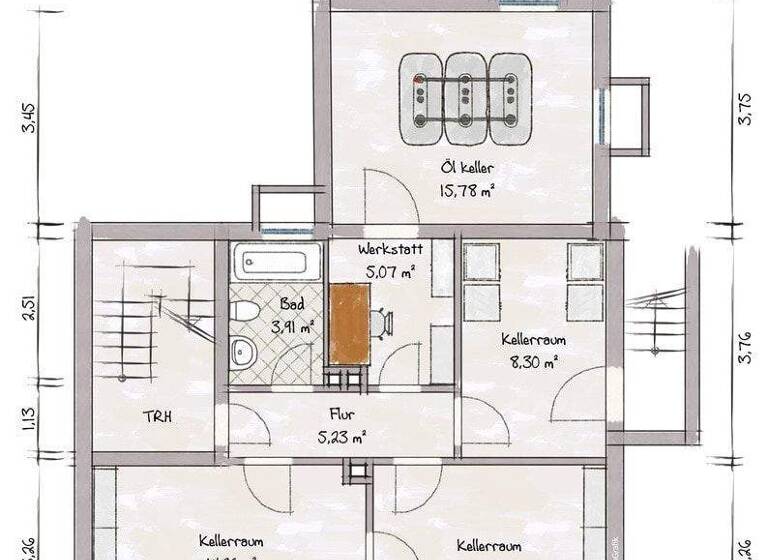 Einfamilienhaus zum Kauf 155.000 € 6 Zimmer 123 m² 639 m² Grundstück Mitte Menden 58706