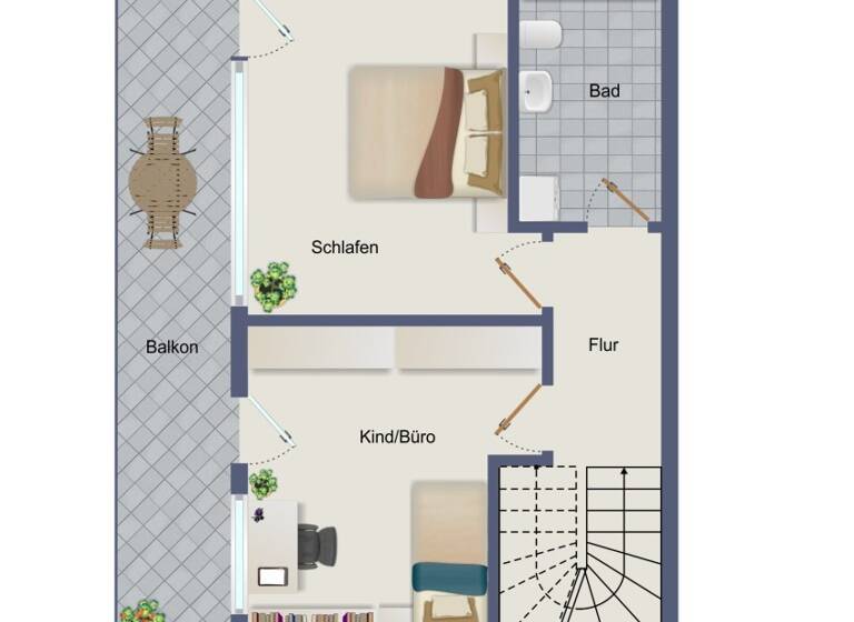 Wohnung zur Miete 1.285 € 3 Zimmer 99 m² Ost Sindelfingen 71065
