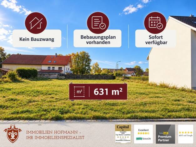 Grundstück zum Kauf 439.500 € 631 m² Grundstück Reisen Eitting 85462