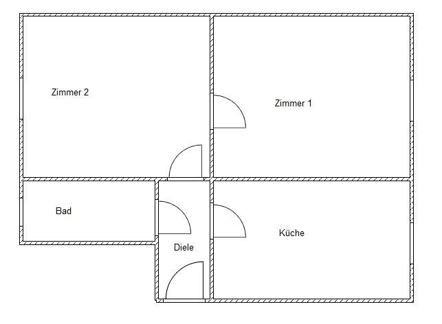 Wohnung zur Miete 460 € 2 Zimmer 48,4 m²<br/>Wohnfläche 17.03.2025<br/>Verfügbarkeit Hindersinstraße 5 Nordend Eberswalde 16225