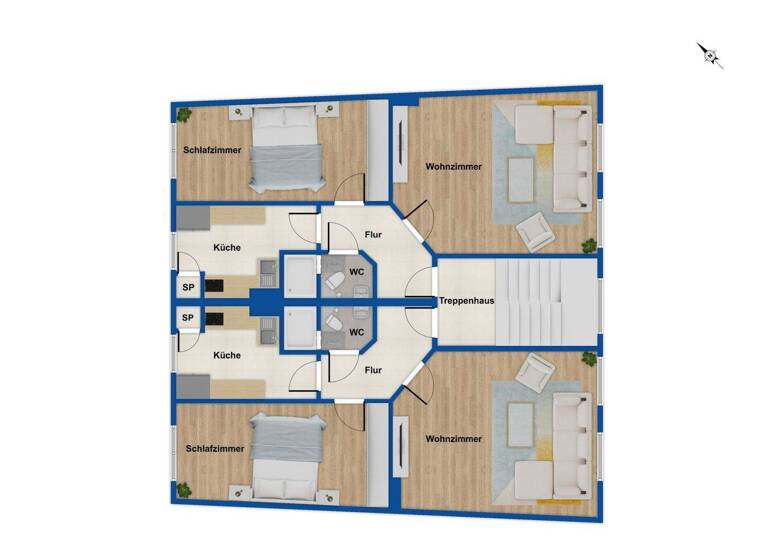 Mehrfamilienhaus zum Kauf als Kapitalanlage geeignet 1.980.000 € 21 Zimmer 472 m² 344 m² Grundstück Harvestehude Hamburg 20144