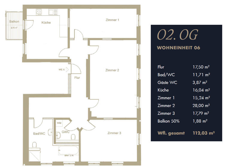 Wohnung zur Miete 1.450 € 3 Zimmer 112 m²<br/>Wohnfläche 2.<br/>Geschoss Neustädter Straße 30 Neustadt-Neuschönefeld Leipzig / Neustadt-Neuschönefeld 04315