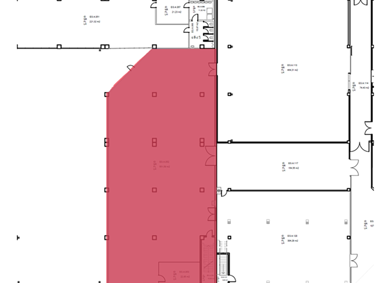 Lagerhalle zur Miete 5,49 € 574,4 m² Lagerfläche Osterholzallee 140/144 West Ludwigsburg 71636