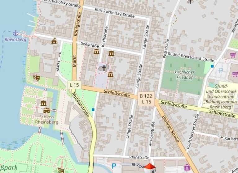 Wohnung zur Miete Wohnen auf Zeit 260 € 5 Zimmer 250 m²<br/>Wohnfläche Damaschkeweg 3 Rheinsberg Rheinsberg 16831