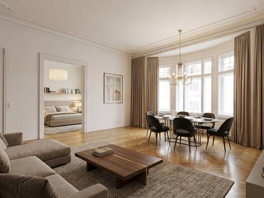 Wohnung zur Miete - Erstbezug 4.213 € 5 Zimmer 210,6 m² 3. Geschoss Landstraße 1030