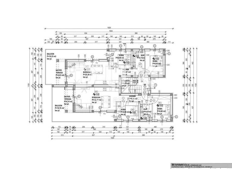 Wohnung zum Kauf 192.500 € 3 Zimmer 61 m² 2. Geschoss Povljana