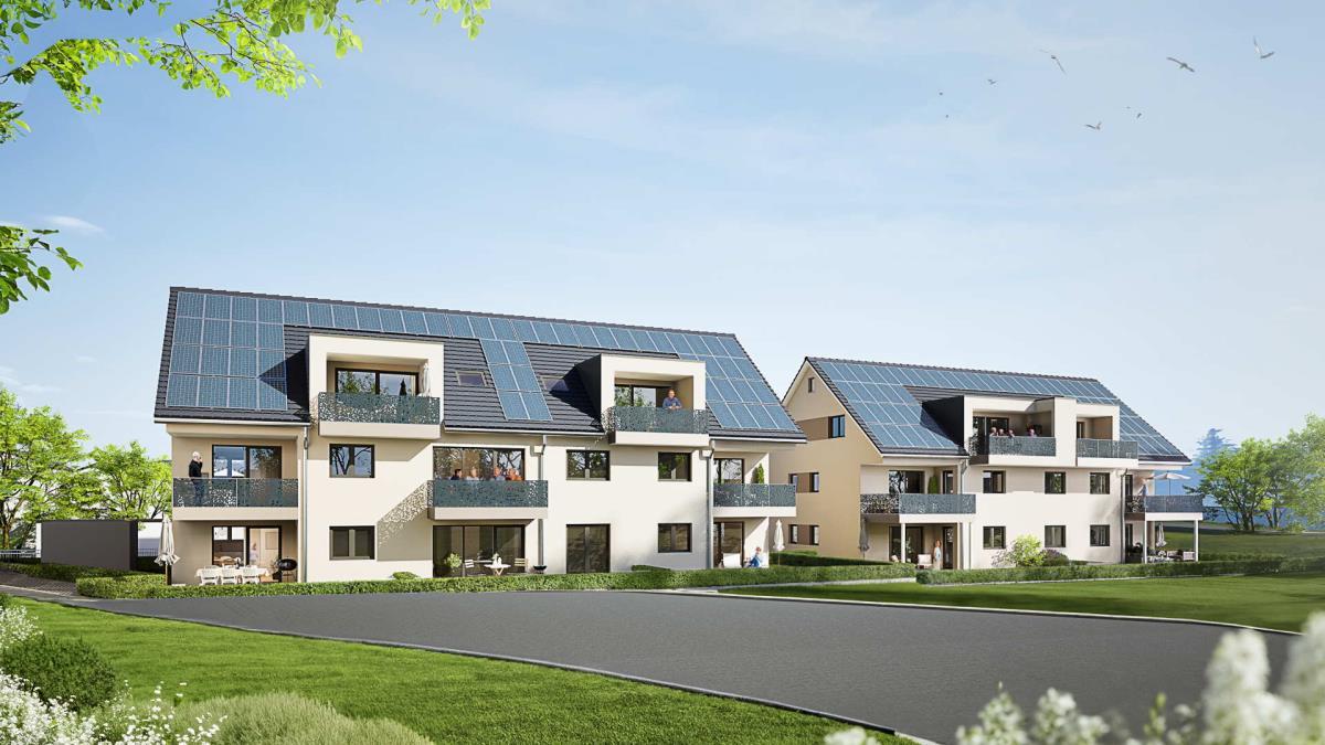 Terrassenwohnung zum Kauf provisionsfrei 580.000 € 3 Zimmer 80,4 m²<br/>Wohnfläche EG<br/>Geschoss Uhlandstraße 10 Gärtringen Gärtringen 71116